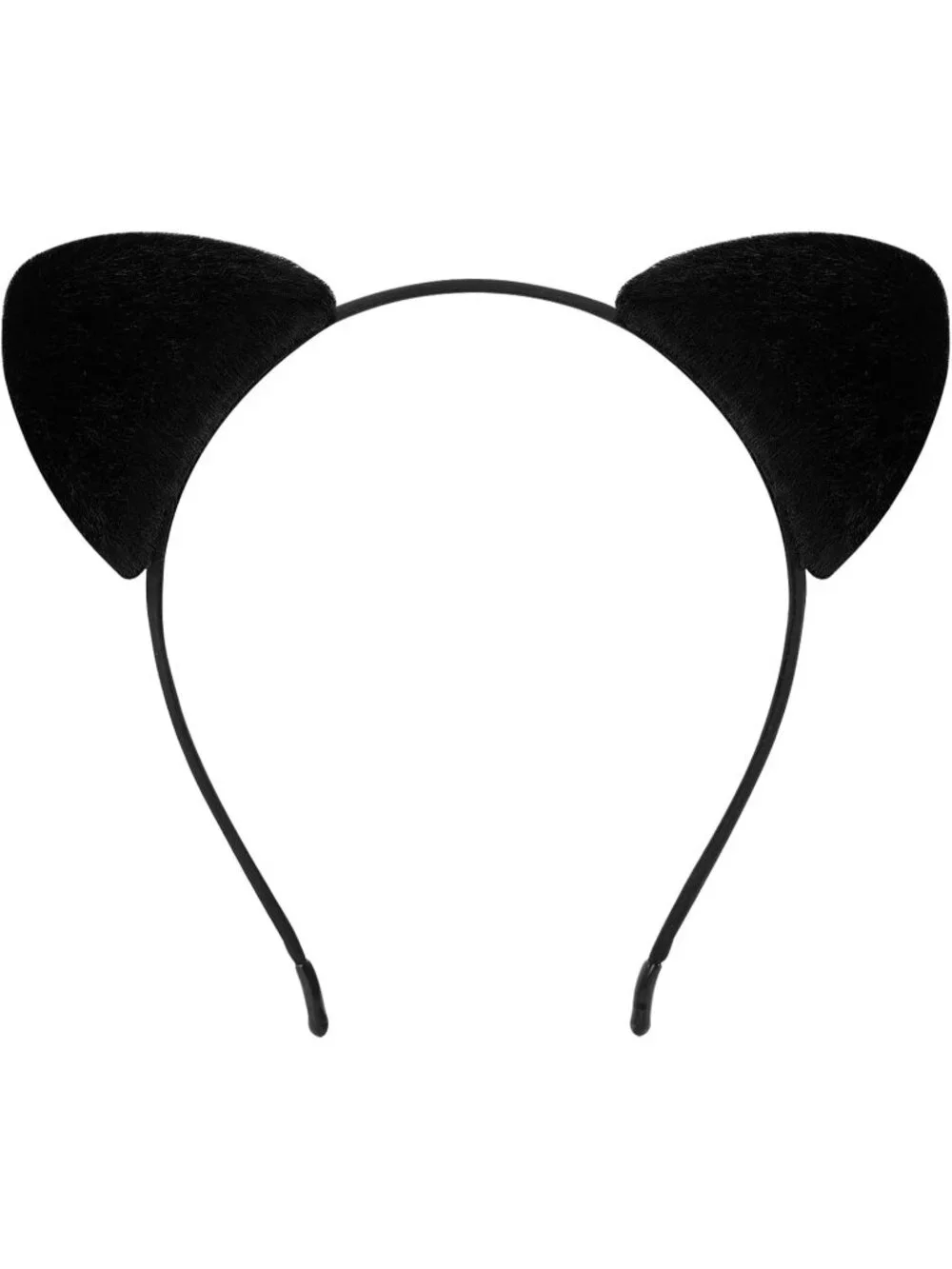 Women black Cat Sequin Handmade Mickey Mouse Headband 2 Pieces